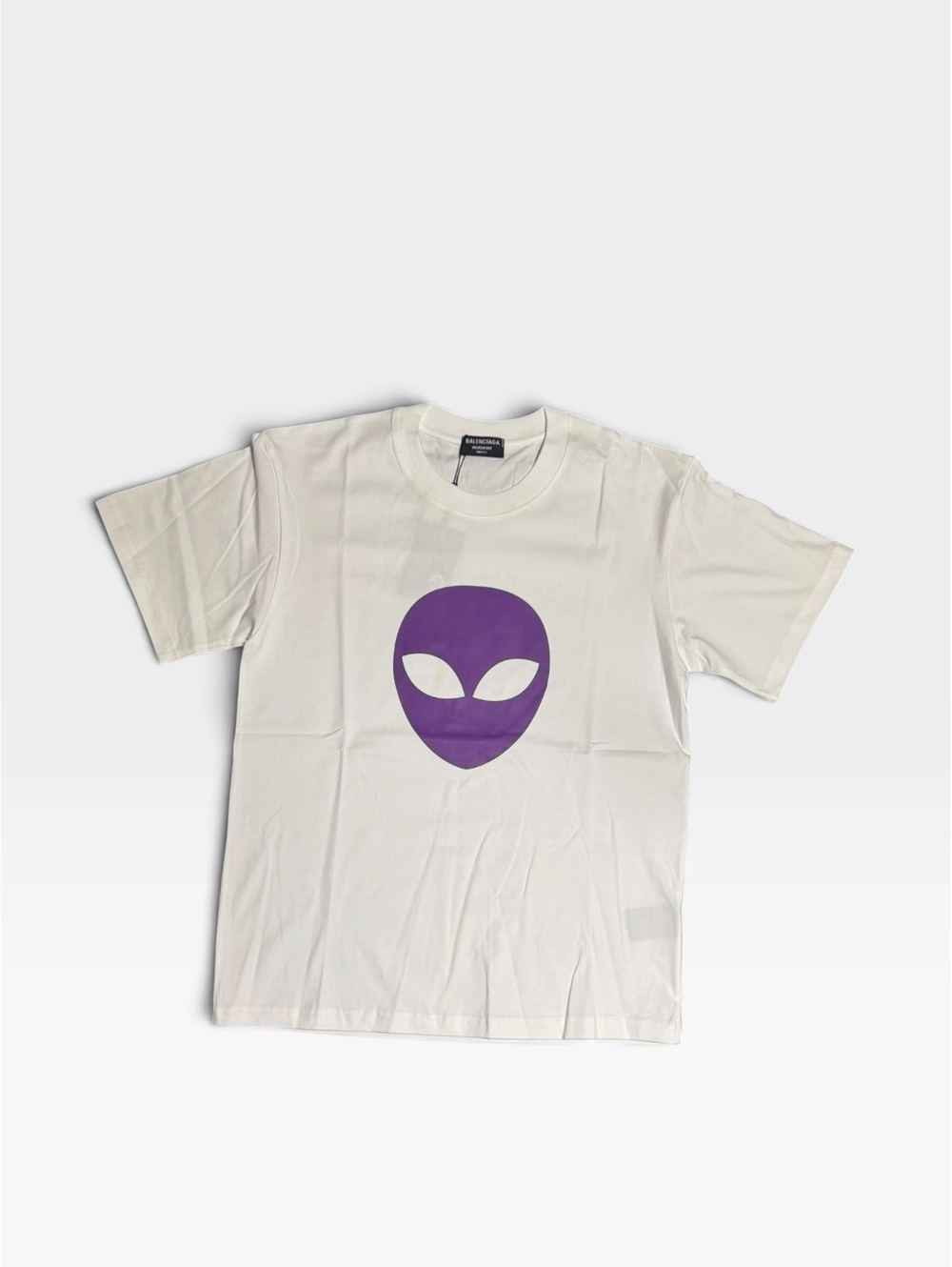 Balenciaga Alien head white T-shirt